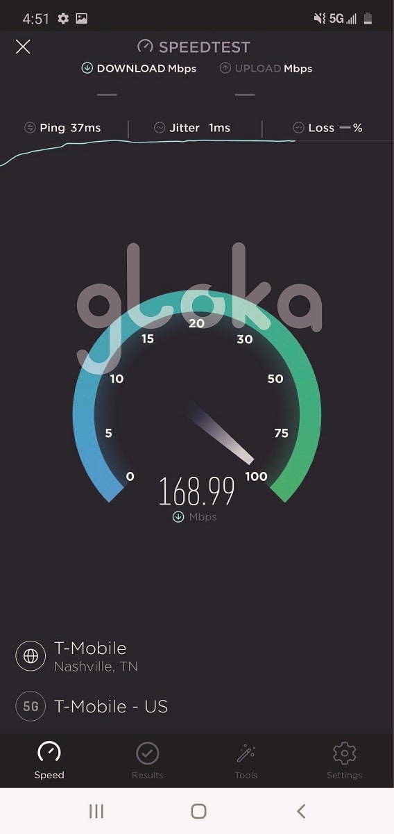 T-Mobile Prepaid SIM Card Plan $50 Speedtest 