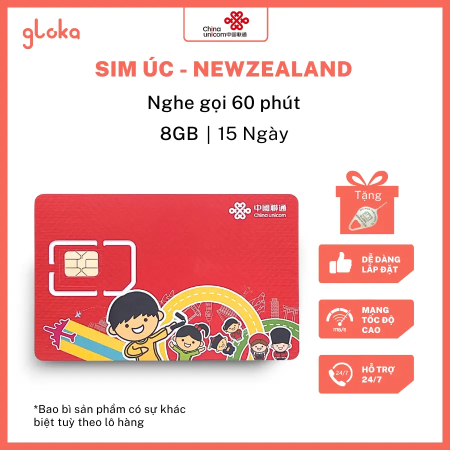 Sim Uc NewZealand China Unicom