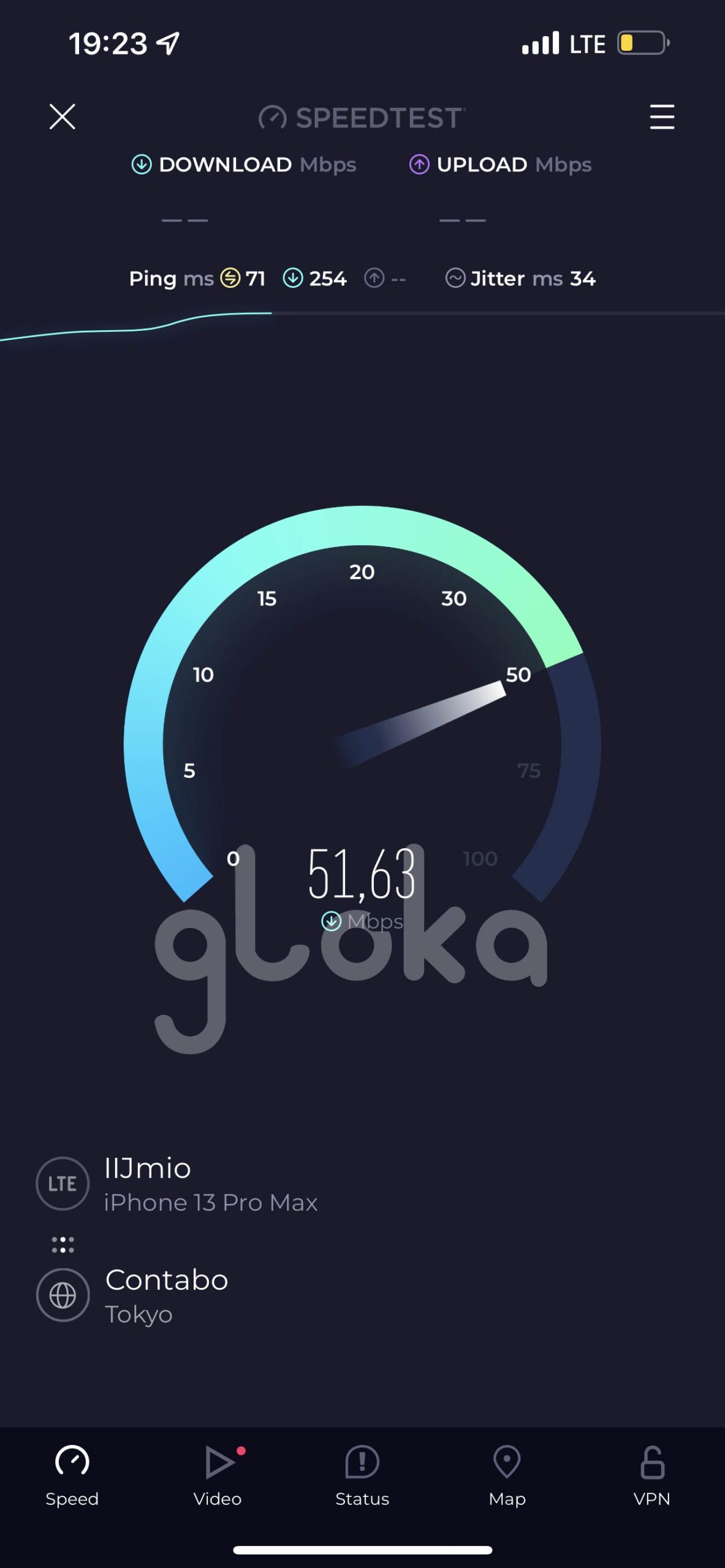 Japan Travel SIM Card Twise Docomo/KDDI Signal Speedtest