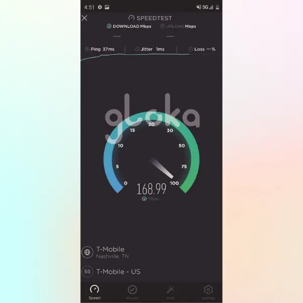 T Mobile Speedtest