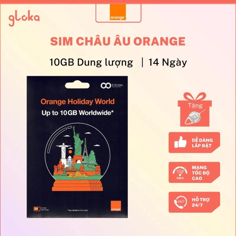sim châu âu o2