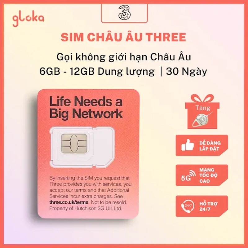 sim du lịch châu âu tốc độ cao