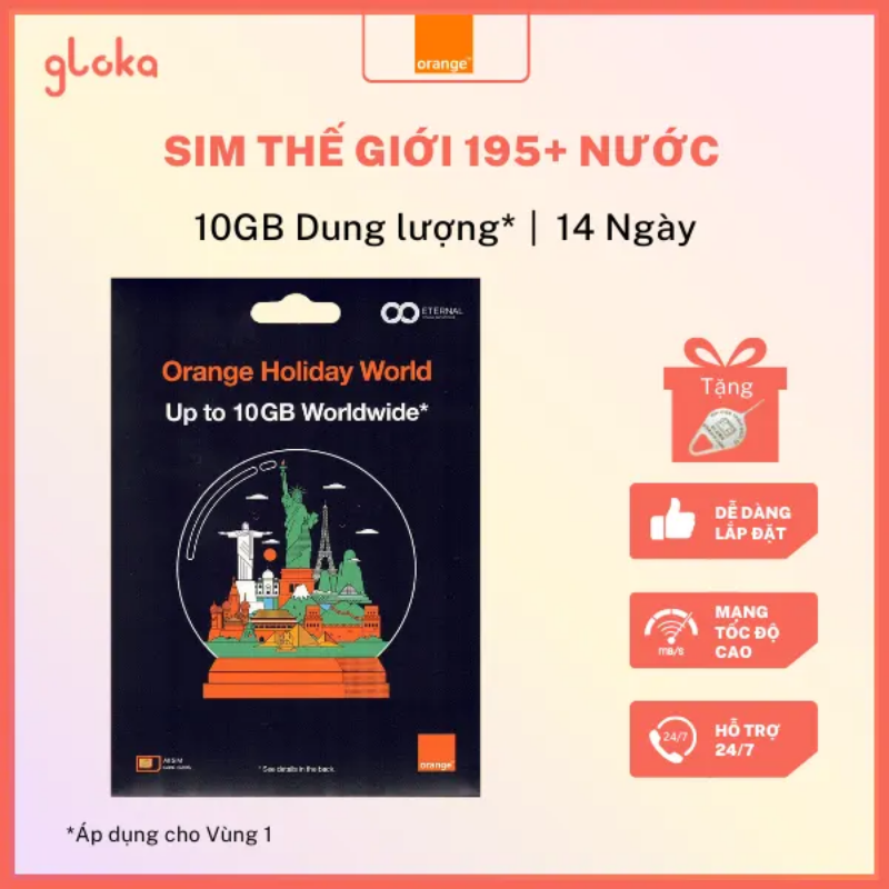 Sim Orange quốc tế